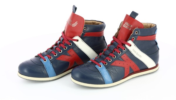 Kamo Gutsu TIFO - 142 DENIM + PAPAVERO